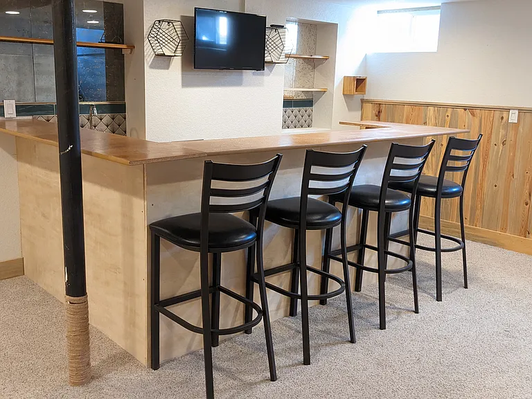 Built in Bar, Tons of Natural Light