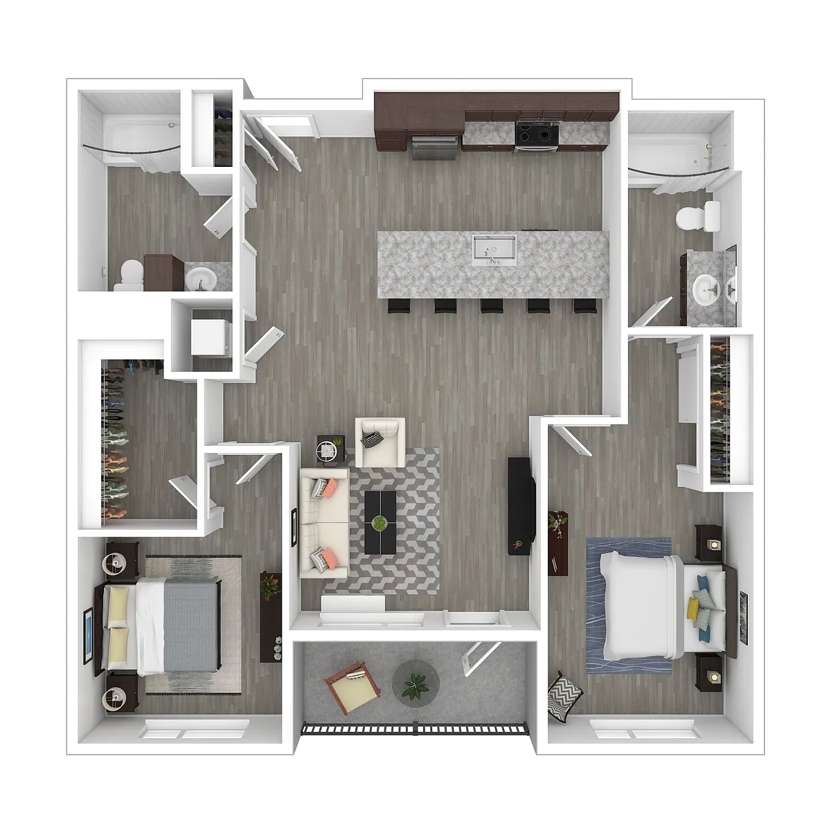 Floor plan B1