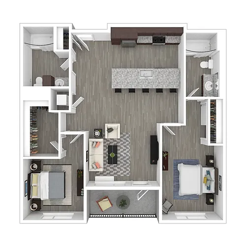 Floor plan B1