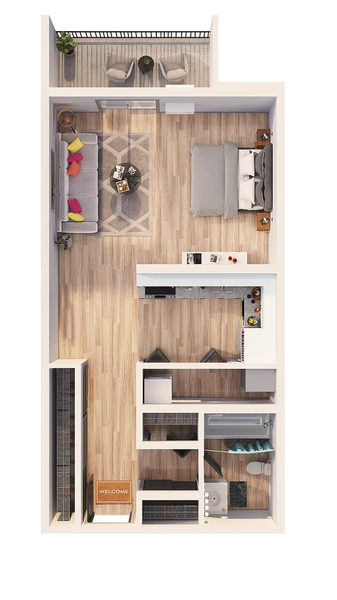 Floor plan Mockingbird