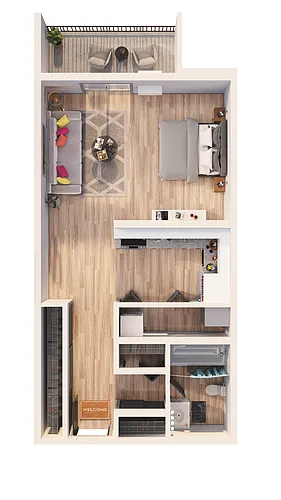 Floor plan Mockingbird