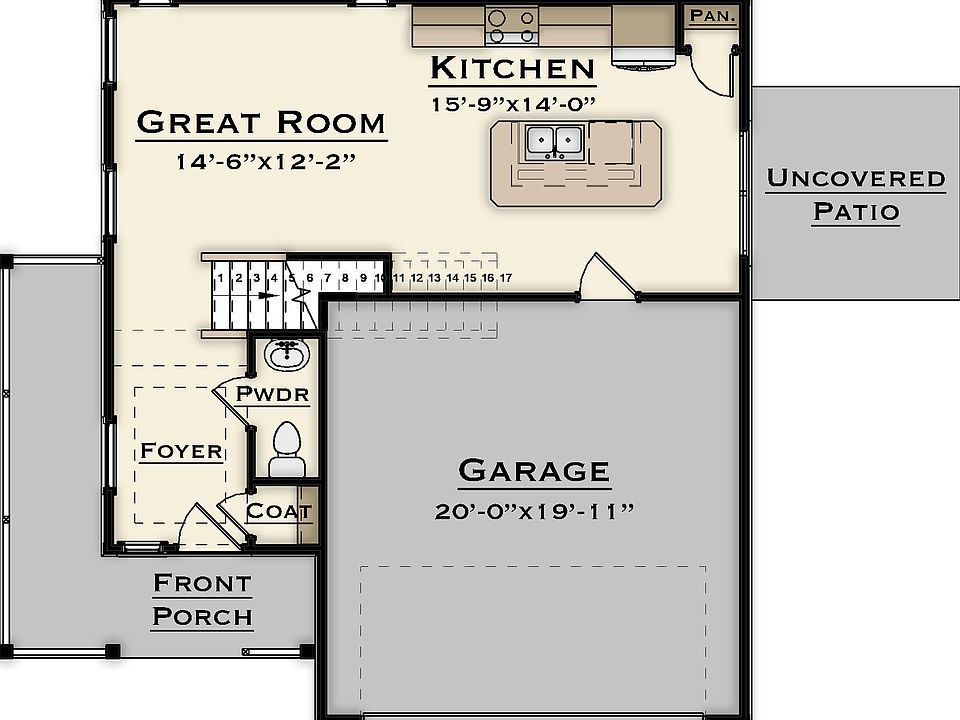 First Floor Street Side