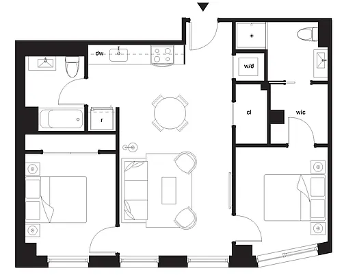 Floor plan B01