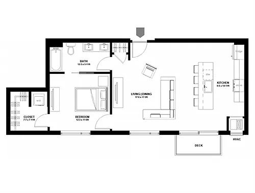 Floor plan A6I