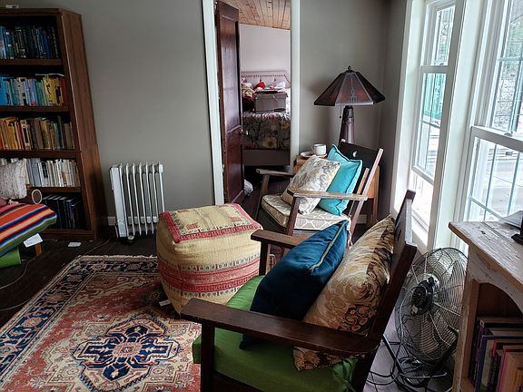 Third floor common space looking into bedroom