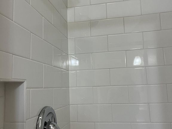 Subway tile shower!