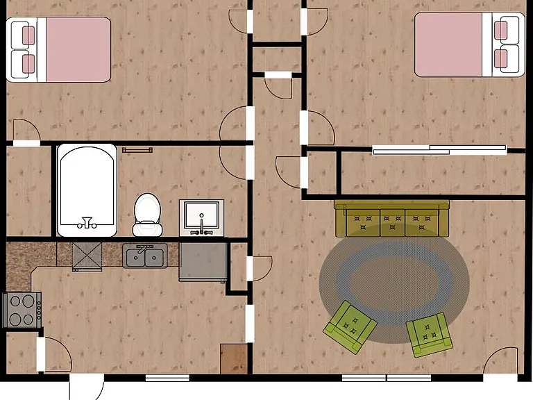 Courtyard Off the Square Apartments — Photo 8