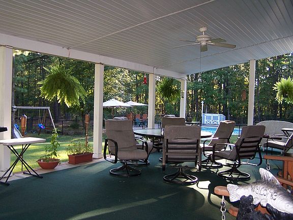 Covered Back Porch