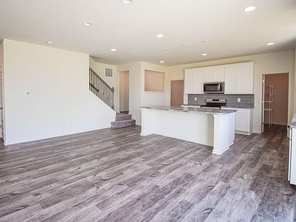 Dining Space Connected to Kitchen
