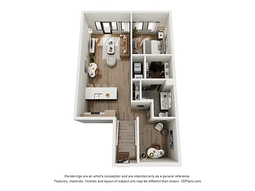 Floor plan A18