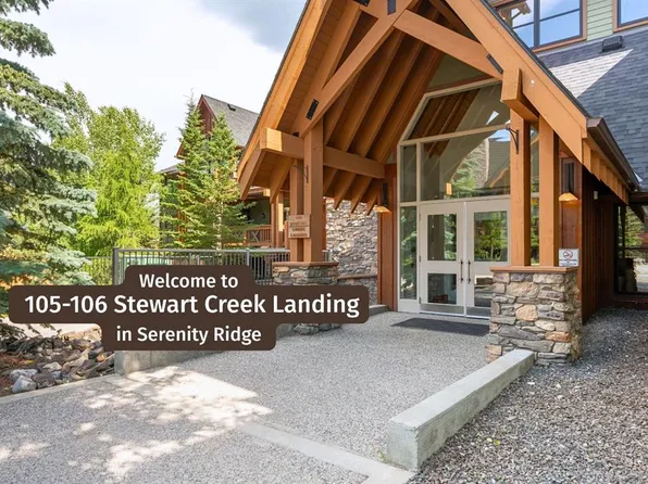 106 NW Stewart Creek Lndg #105, Canmore, AB T1W 0G6