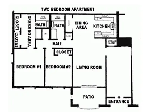 Floor plan The Mahogany