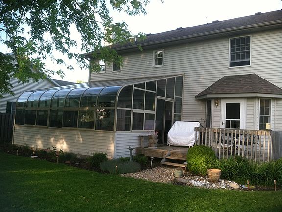 View from back yard