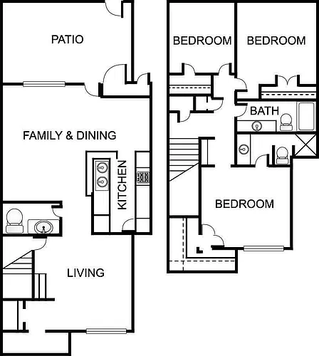 Floor plan C1
