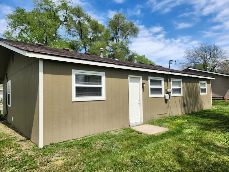 Exterior rear