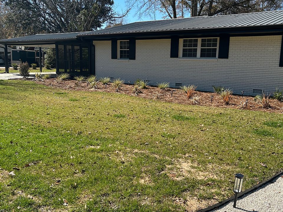 New landscaping