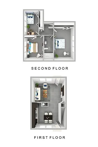 Floor plan 3 bedroom 1 bath