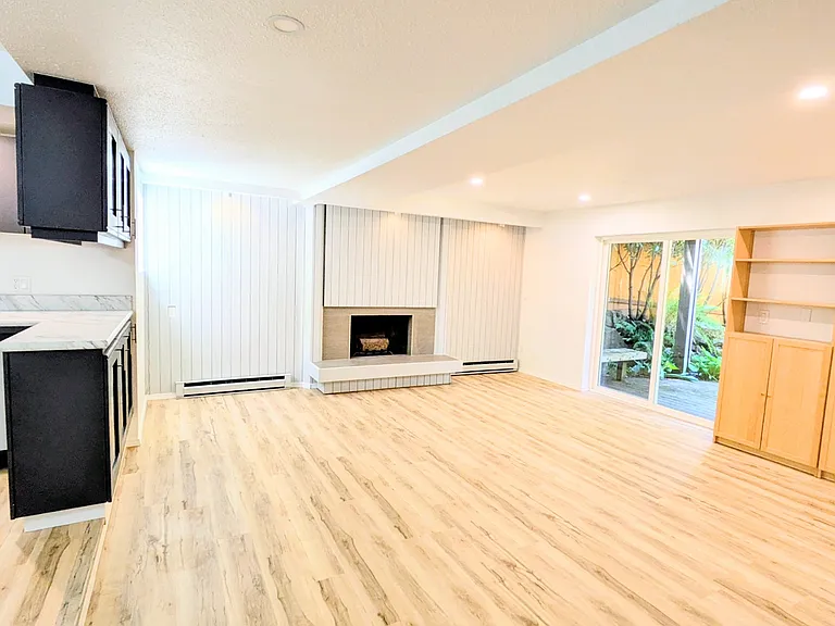Kitchenette living room space