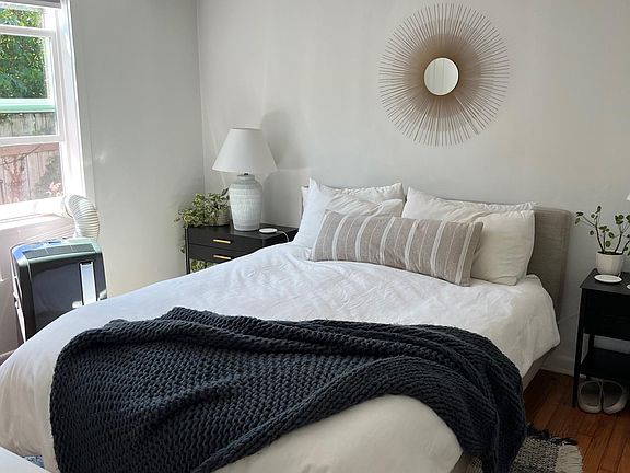 Primary bedroom, with custom closet