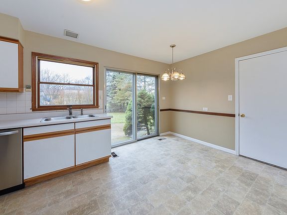 Plenty of room for table! Pantry closet for great storage.