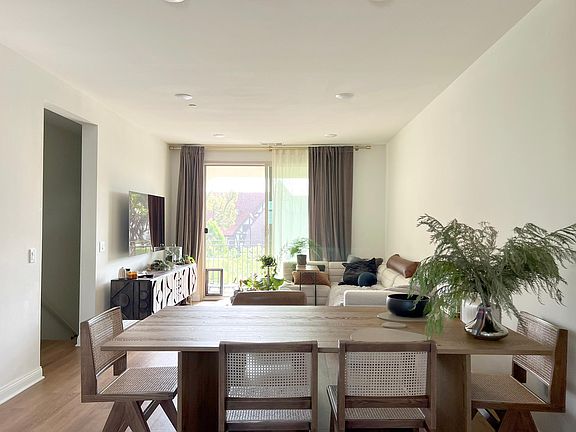 Dining room towards the living room