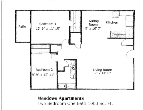 Floor plan 2X1