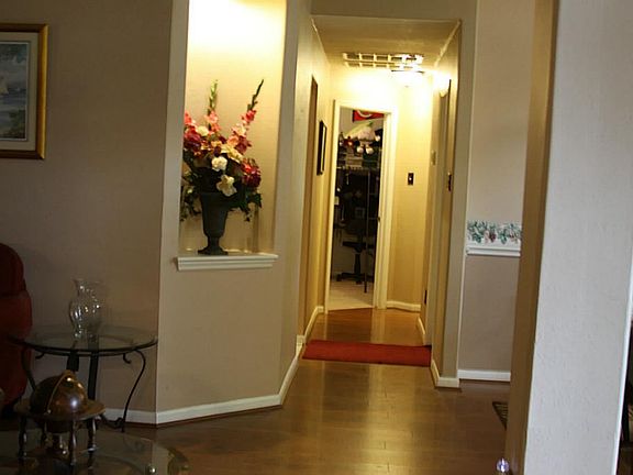 Entry looking into hall.