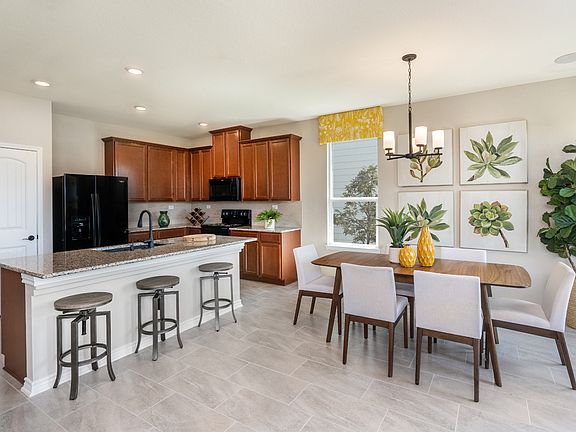 Plan 1657 Dining Room Kitchen