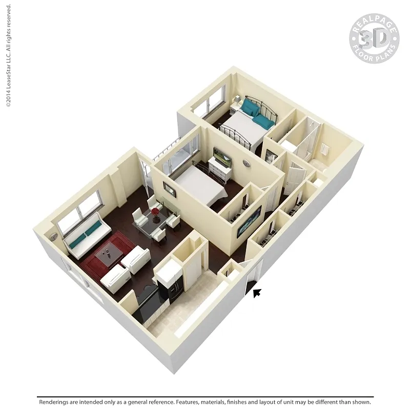 Floor plan The Fulton