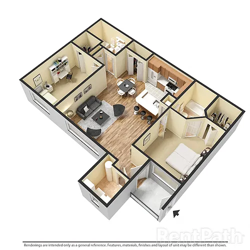 Floor plan Bonita (Affordable)