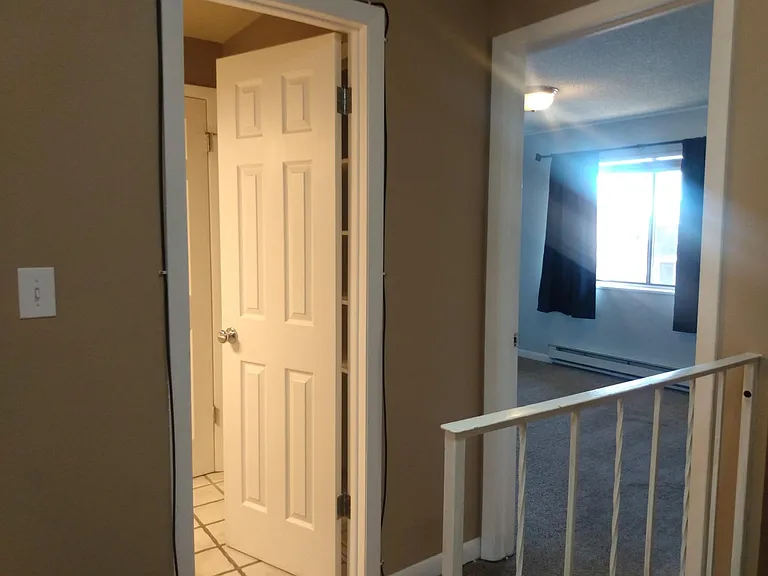 Corridor of level 2 for both bedrooms and bathroom.