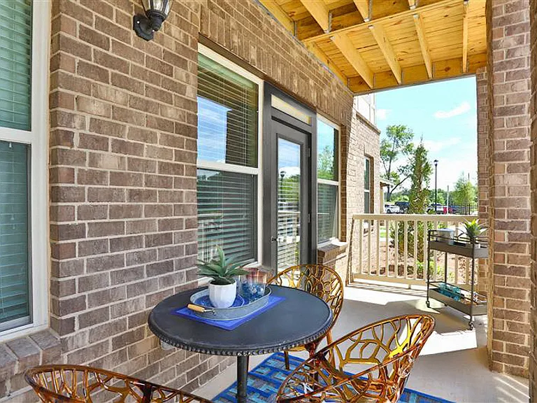 Private balconies/patios available