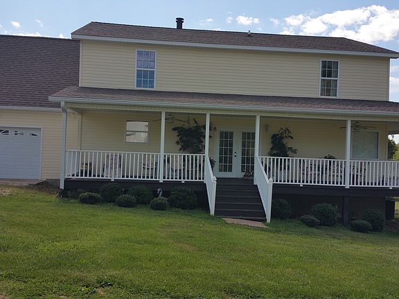 back porch and garage