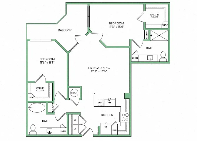 Floor plan B4