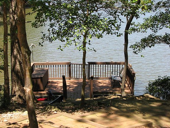 Dock on lake