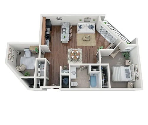 Floor plan The Seattle