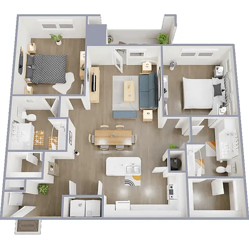 Floor plan B2