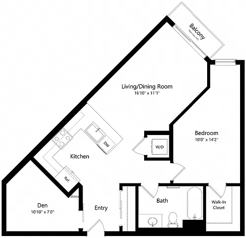 Floor plan A12D