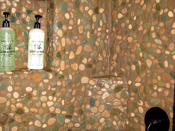 downstairs shower