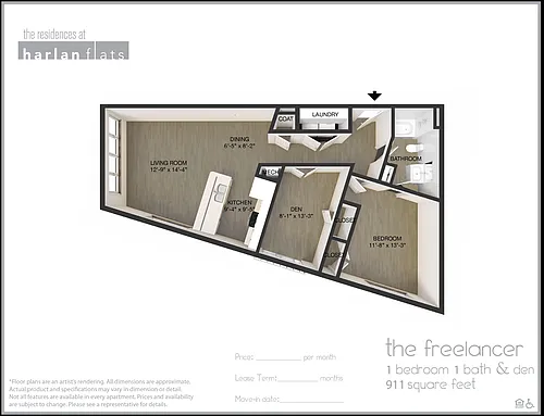 Floor plan The Freelancer