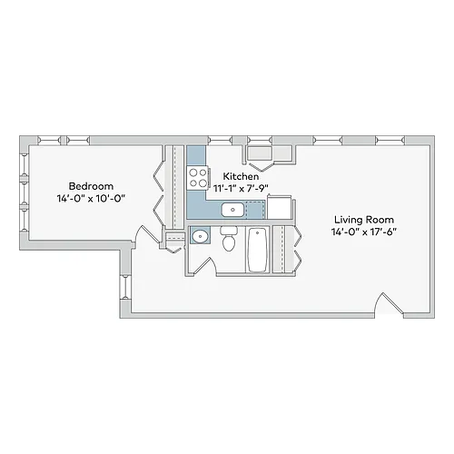 Floor plan geo1bb