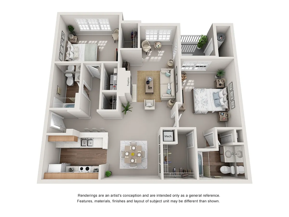 Floor plan The Apennine - Program Qualified