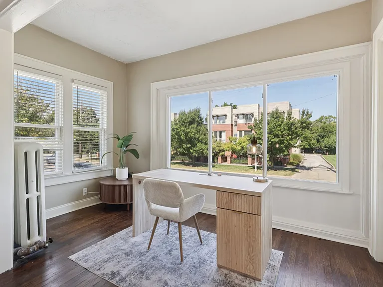 Sunroom off of the living room.
