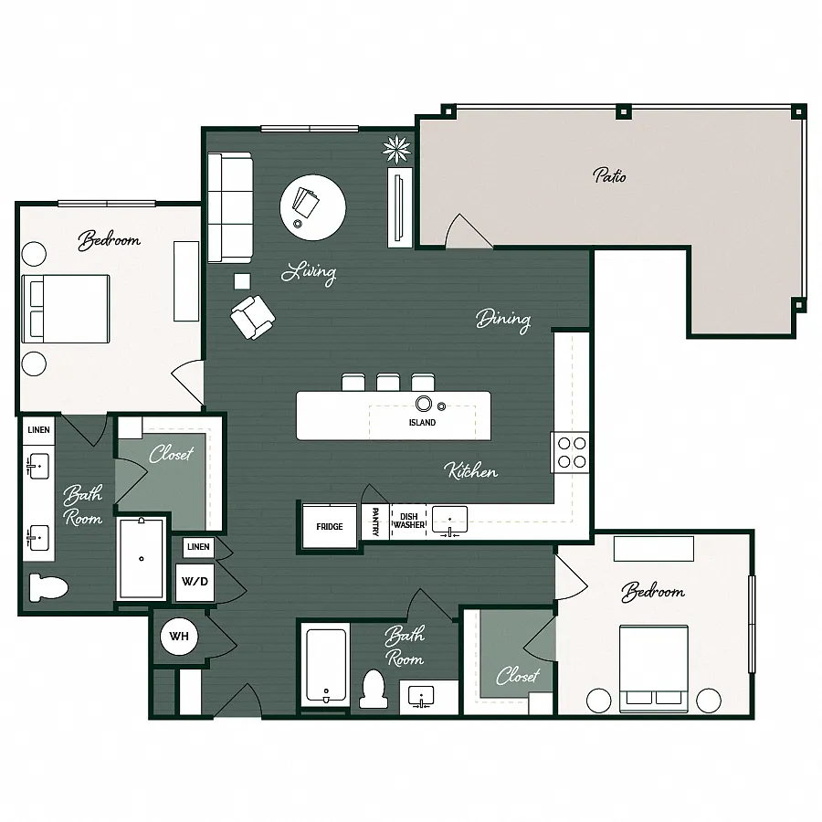 Floor plan B3