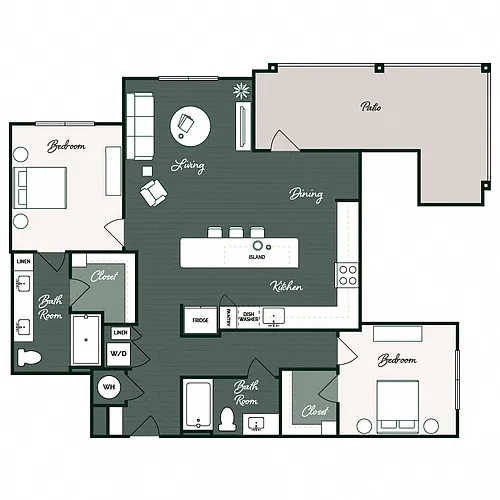 Floor plan B3