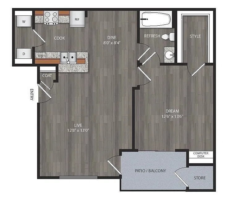 Floor plan A2