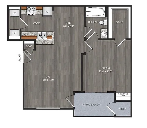 Floor plan A2