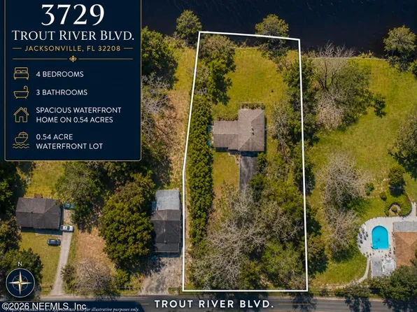 3729 TROUT RIVER Boulevard, Jacksonville, FL 32208