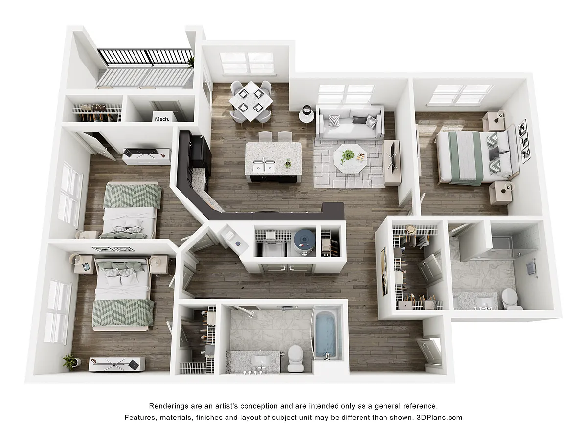 Floor plan C1