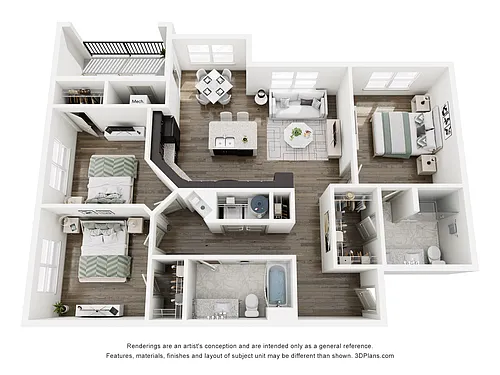 Floor plan C1